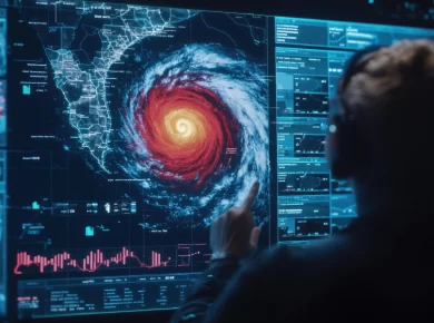 AI-powered disaster management software for life-saving responses