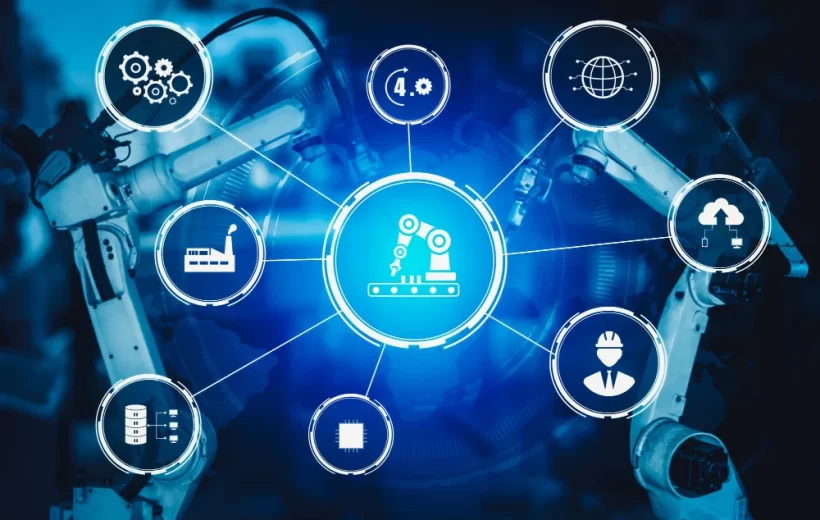 Robotic Process Automation services powering hyperautomation efficiency.